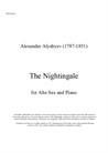 The Nightingale for Alto Sax and Piano
